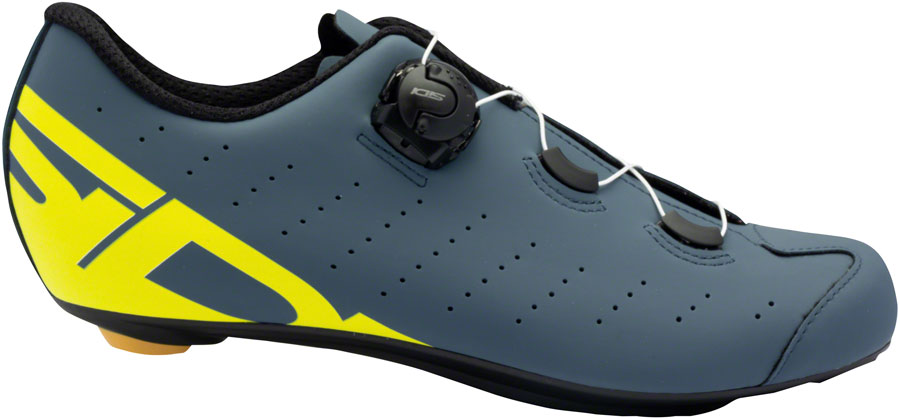 SIDI Fast 2 Road Shoes - Men's Blue/Yellow 41