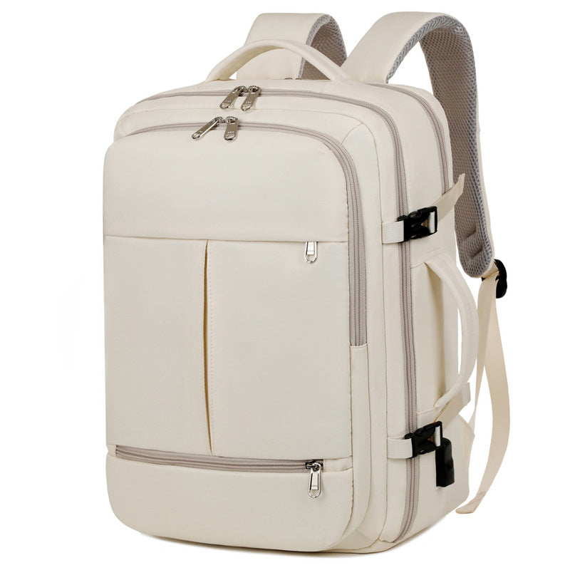 Women's Large Capacity Travel Backpack | Waterproof Oxford Laptop Bag with Multiple Pockets
