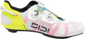 SIDI Wire 3 Road Shoes - Mens White/Yellow Fluo 42
