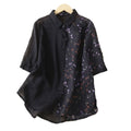 Floral Patchwork Vintage Shirt