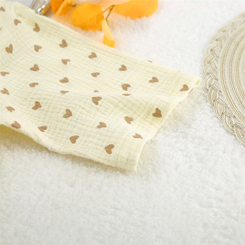 Patterned Long-Sleeve Lounge Pants Pajama Ensemble