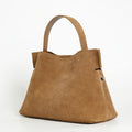 Women's Suede Velvet Crossbody Bag – Niche Design Double Strap Shoulder Bag