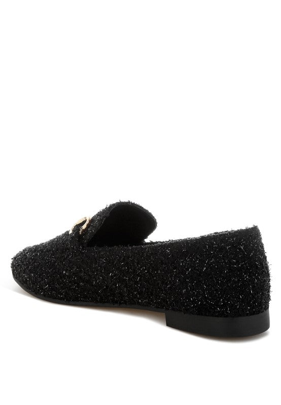 Danbury Horsebit Detail Shiny Loafers