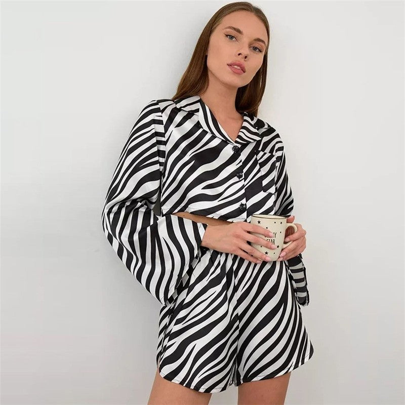 Short-Sleeve Top and Shorts Co-ord Set