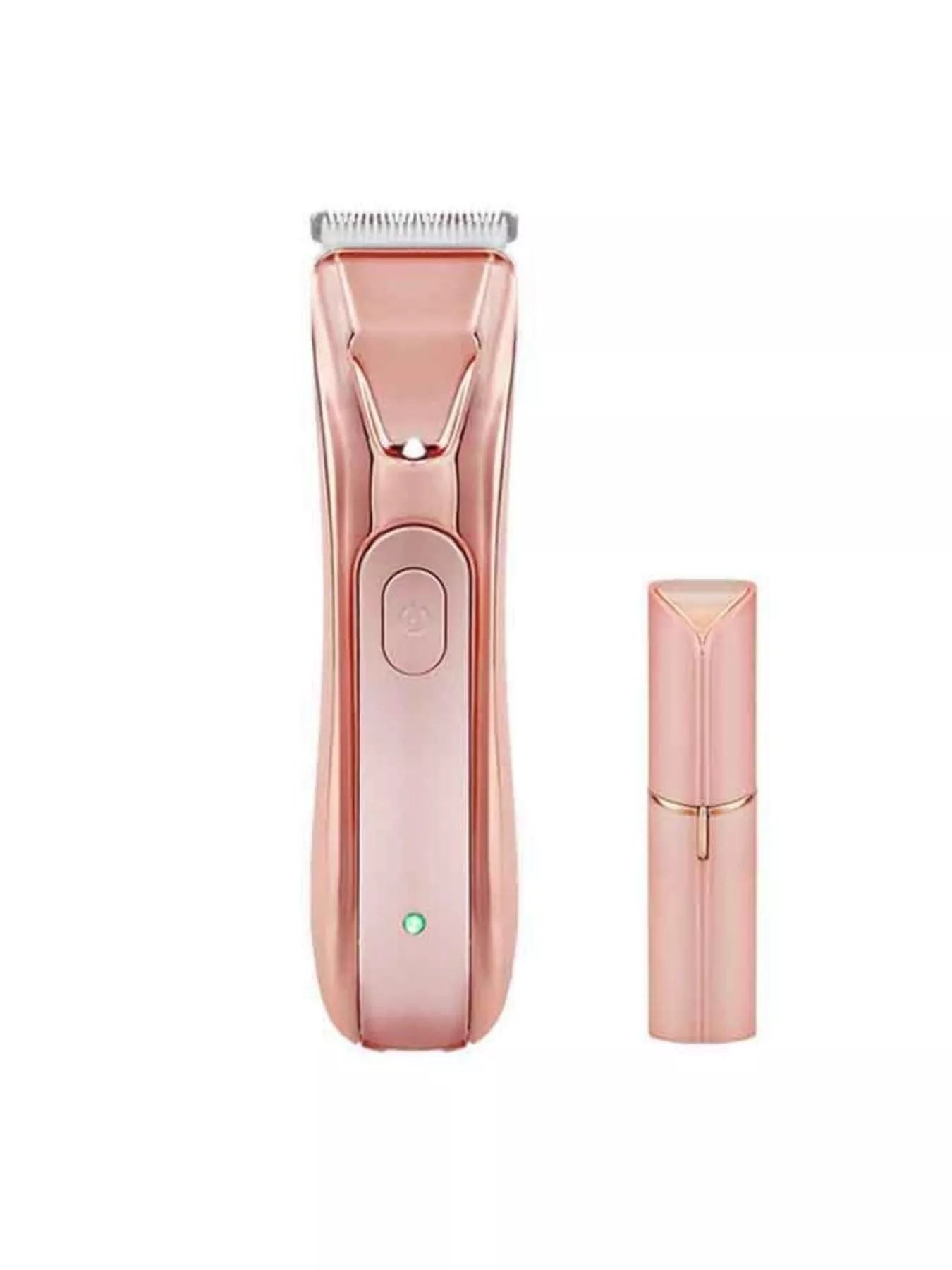 2-Piece Portable Rechargeable Hair Removal