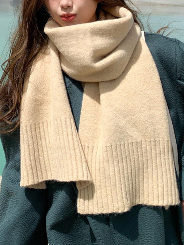 Keep Warm Solid Color Scarf