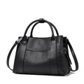 Women's Genuine Leather Crossbody Bag – Classic Minimalist Daily Commute Shoulder Bag
