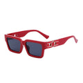 Fashion Full Square Frame UV400 UV Protection Outdoor Sunglasses