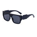 Unisex UV400 Full Square Frame Fashion Sun Protection Eyewear Sunglasses