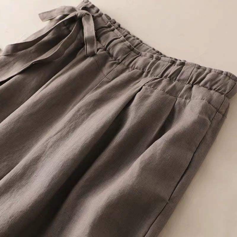 Sure! Here is an optimized title for your clothing product in English:

"Chic High-Waisted Wide-Leg Cro