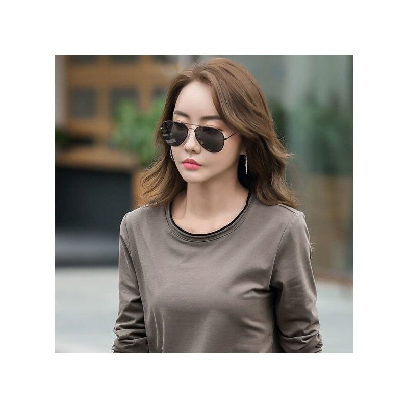 Long Sleeve T-Shirt with Embroidered Patch Pocket