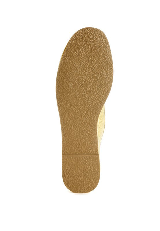 Saba Velvet Round Toe Slip-On Loafers