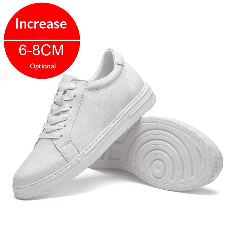 Men's Invisible Height Increasing Elevator Sneakers – Hidden Platform Casual Athletic Shoes
