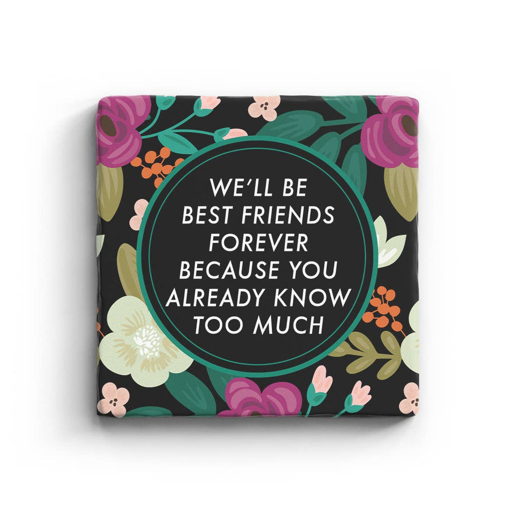 Friends Forever - Marble Coaster