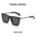 Men's Retro Square Polarized Sunglasses