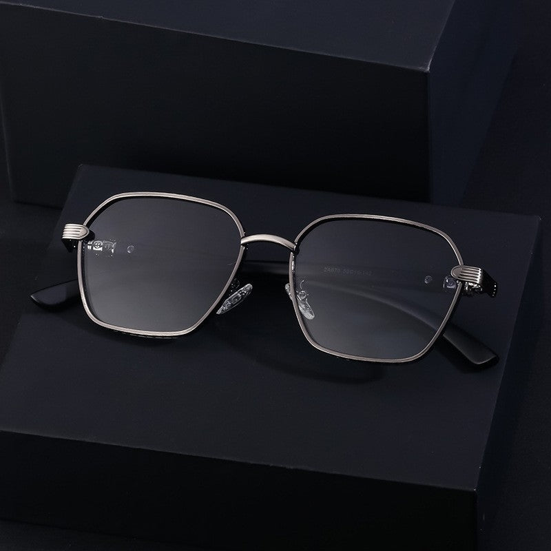 Retro Wood Grain Leg Outdoor Sunglasses