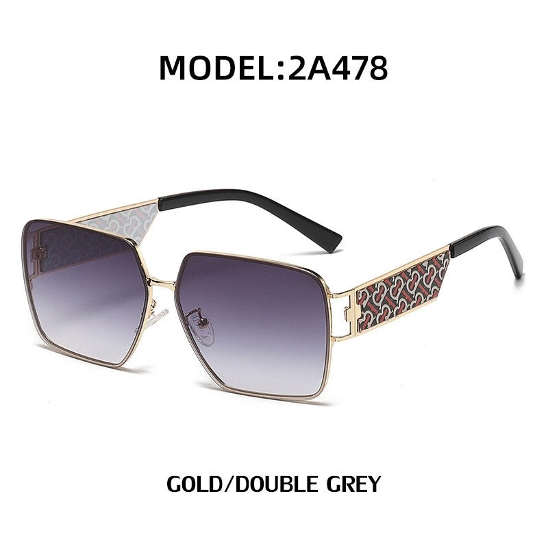 Stylish Versatile Square Sunglasses