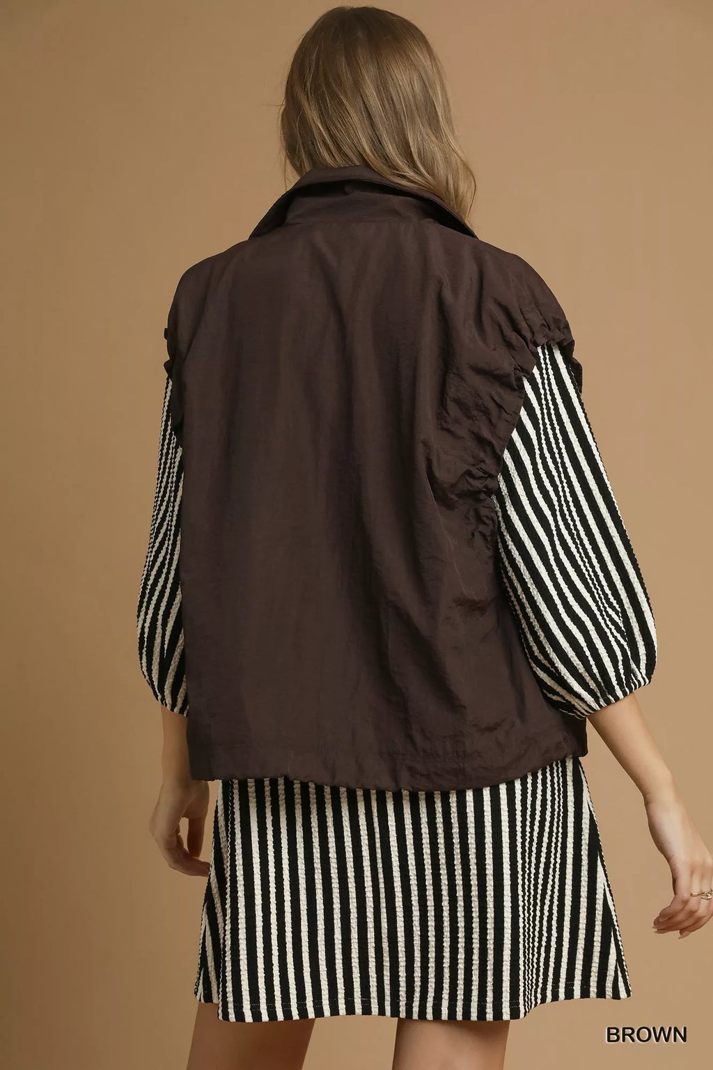 Nylon Vest with Pockets