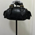 Crossbody Handbag – Patchwork Polyester Shoulder Bag