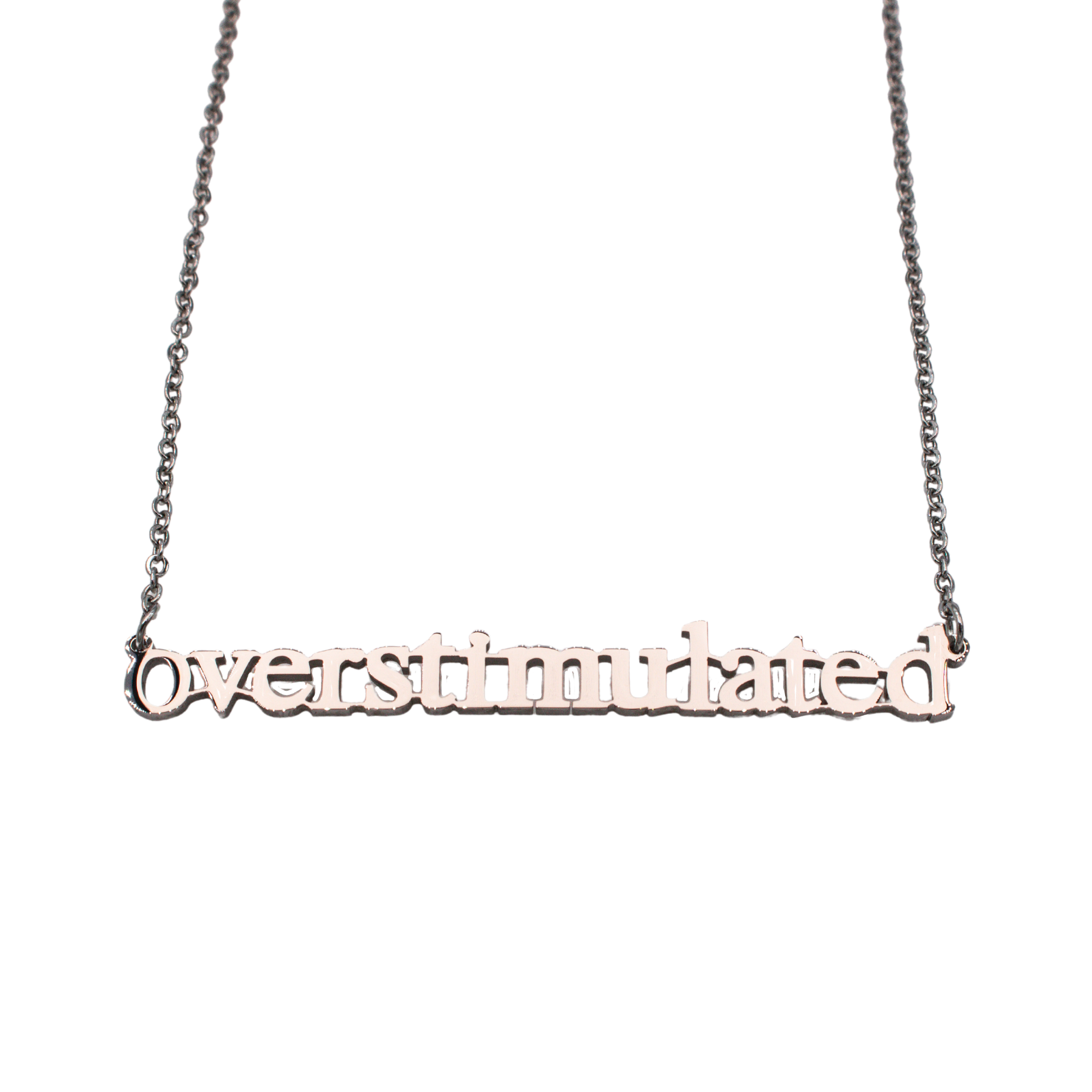 Overstimulated Cutout Necklace