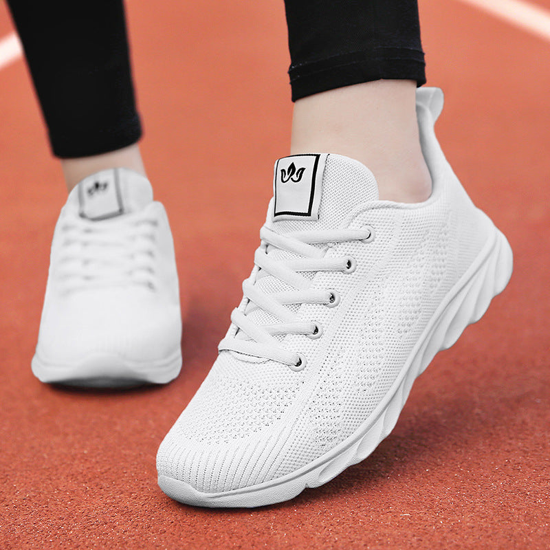 High-Top Lace-Up Sneakers