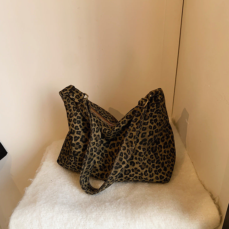 Leopard Print Crossbody Bag