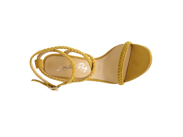 Sherri High Heeled Faux Suede Sandals