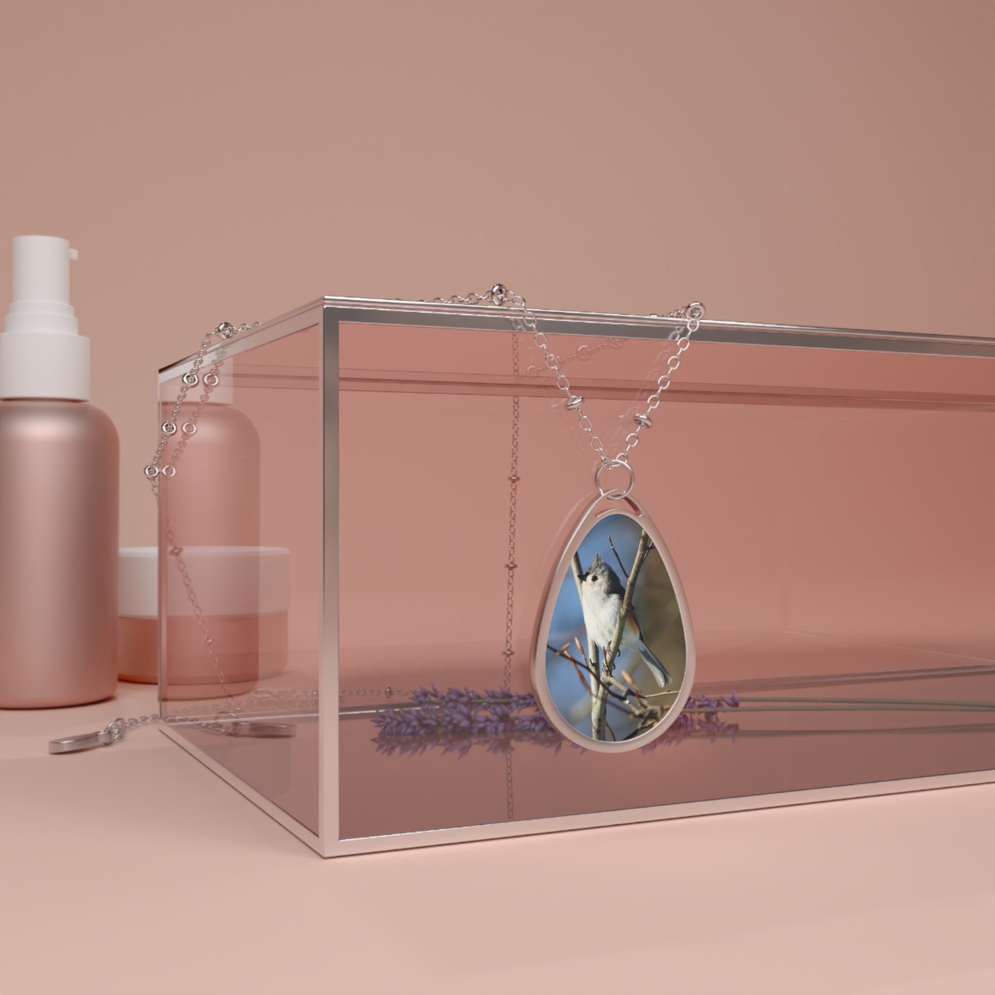 Tufted-Titmouse - Necklace