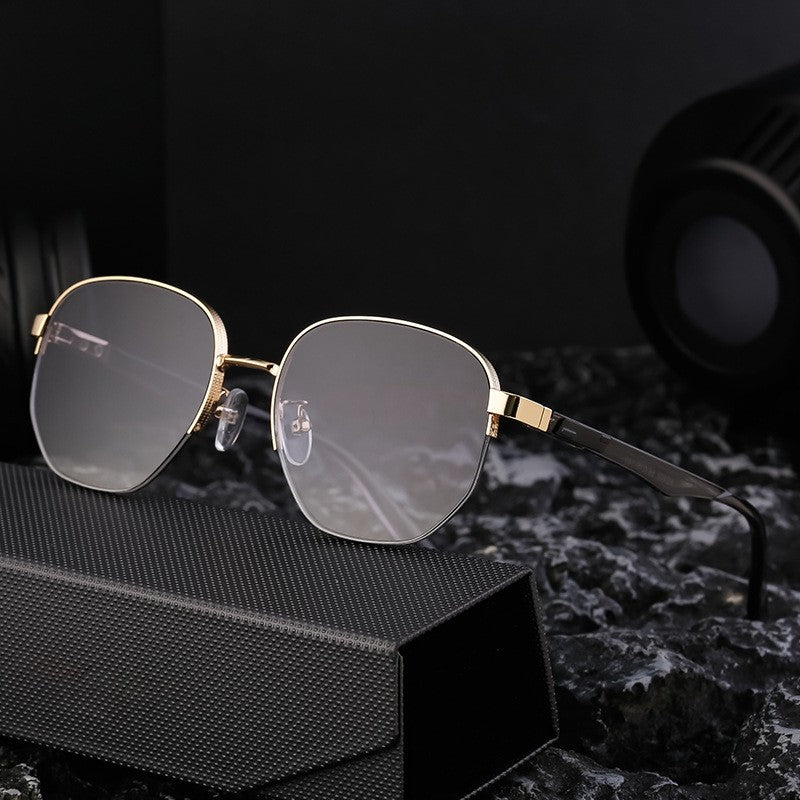 Fashion Full Square Frame Outdoor UV400 Sun Protection Eyewear Sunglasses