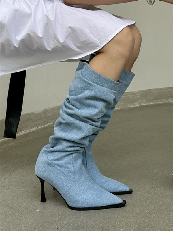 Stilettos Pointed-Toe Boots