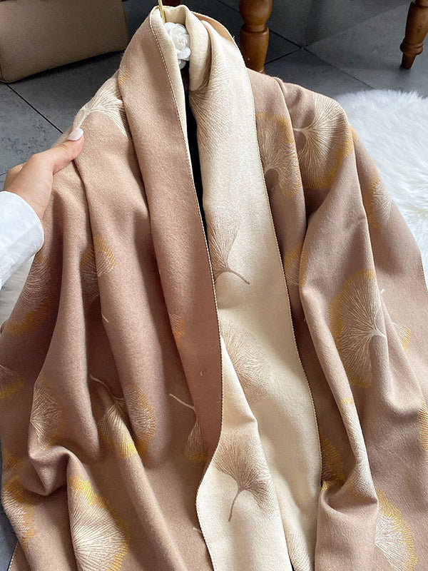 Vintage Keep Warm Tasseled Imitated Cashmere Shawl&Scarf
