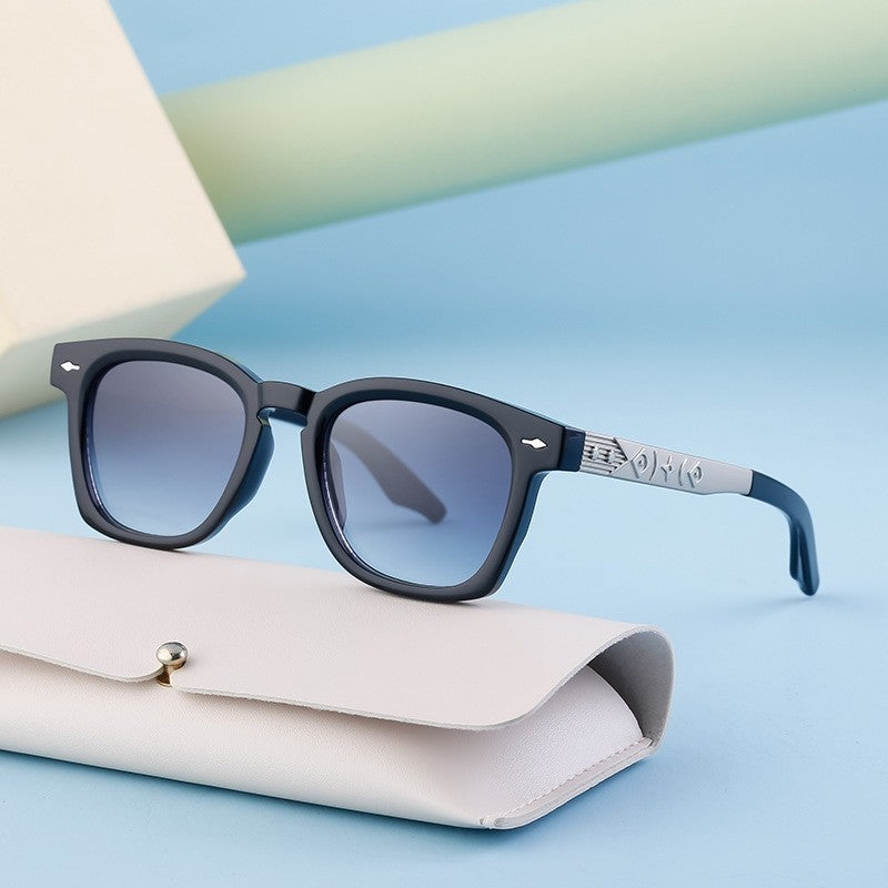 Men's Trendy Retro Box Sunglasses