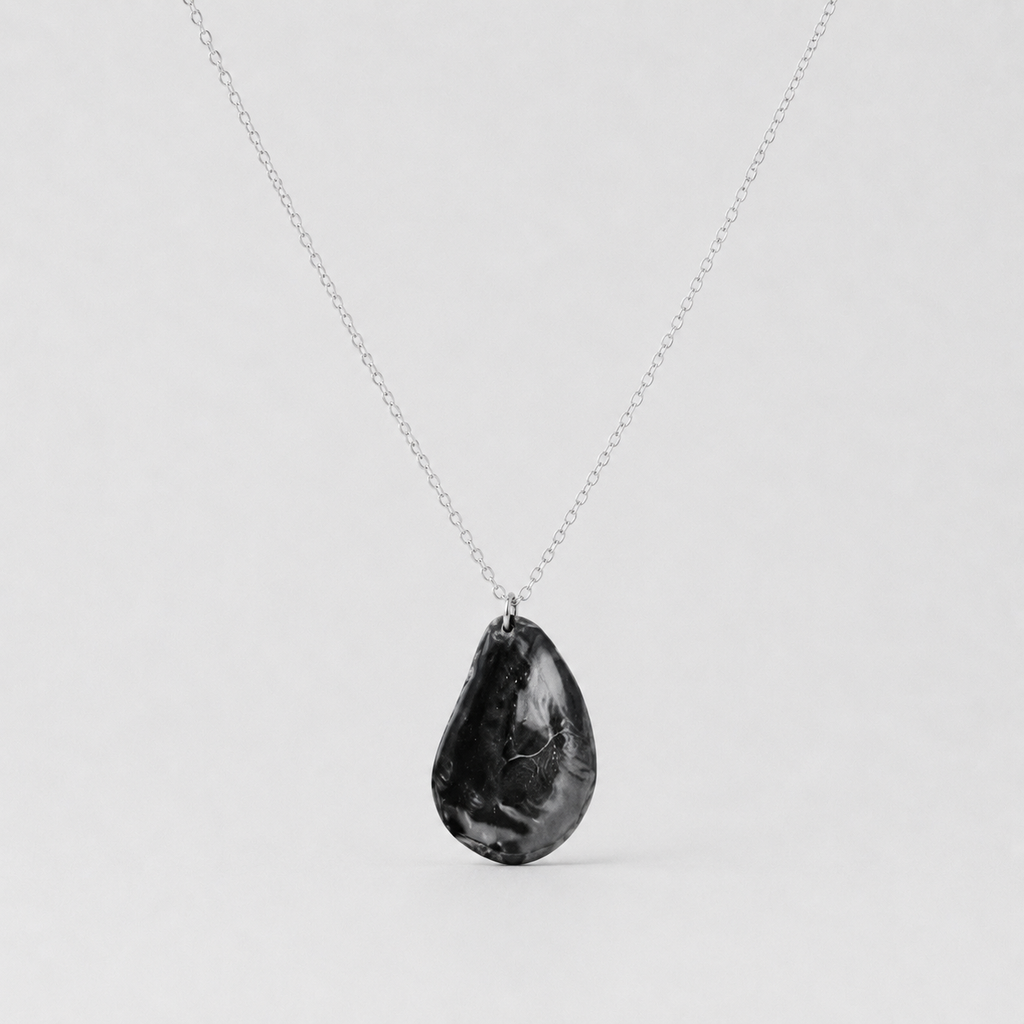 Oyster Shell Pendant Necklace ~ Chastity