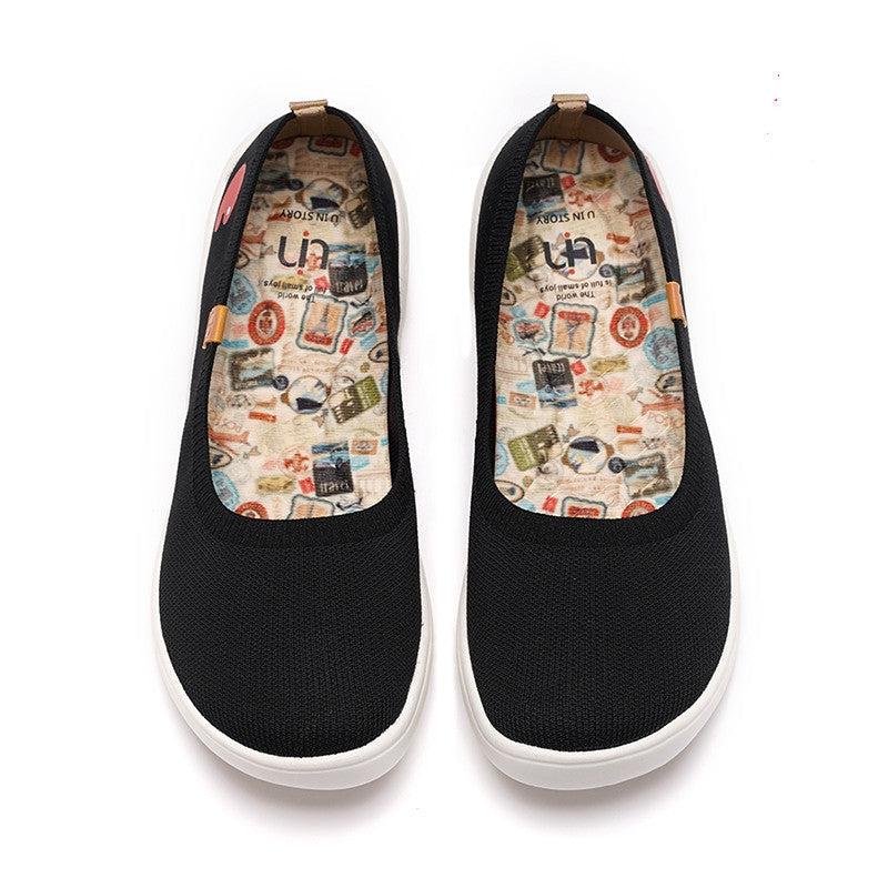 Women's Casual Canvas Slip-On Shoes | Lightweight Colorful Everyday Sneakers