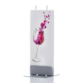 Flatyz Glass of Wine Candle