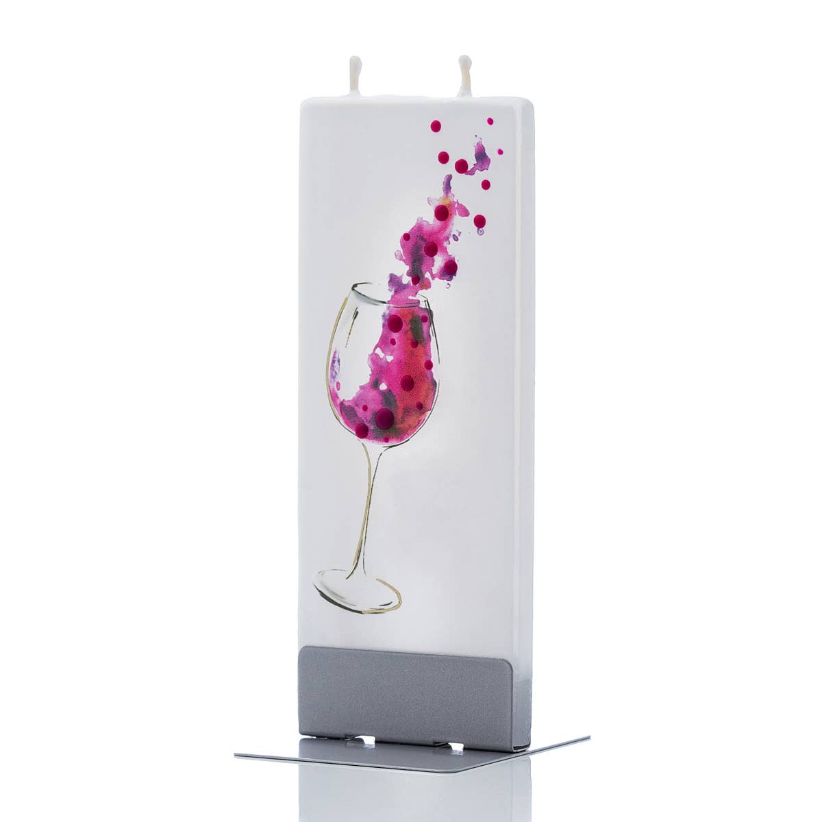 Flatyz Glass of Wine Candle