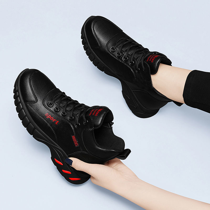 Women's Minimalist Non-Slip Casual Sneakers - Waterproof Platform Shoes
