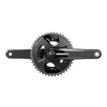 SRAM Force D2 2x Wide Power Meter Crankset Speed: 12 Spindle: 28.99mm BCD: Direct Mount 43/30 DUB 172.5mm Black Road Disc