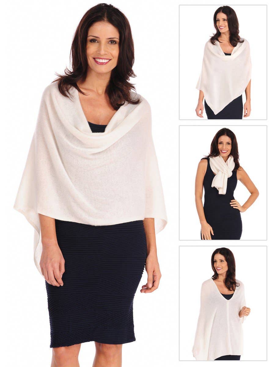 Tina Stephens Cashmere Ruana