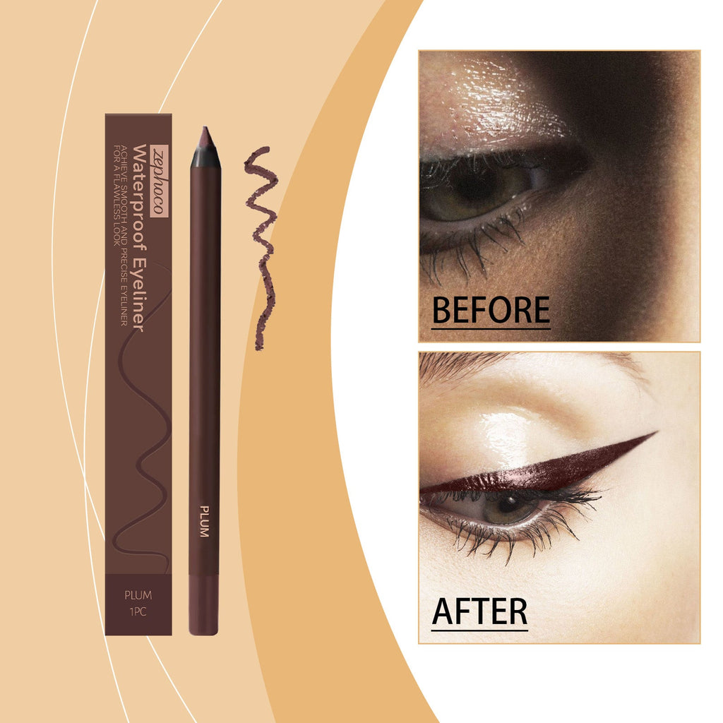Waterproof Eyeliner Plum Color