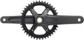 microSHIFT Sword 1x Crankset - 172.5mm 10-Speed 42t 110 Asym BCD  24mm Spindle BLK