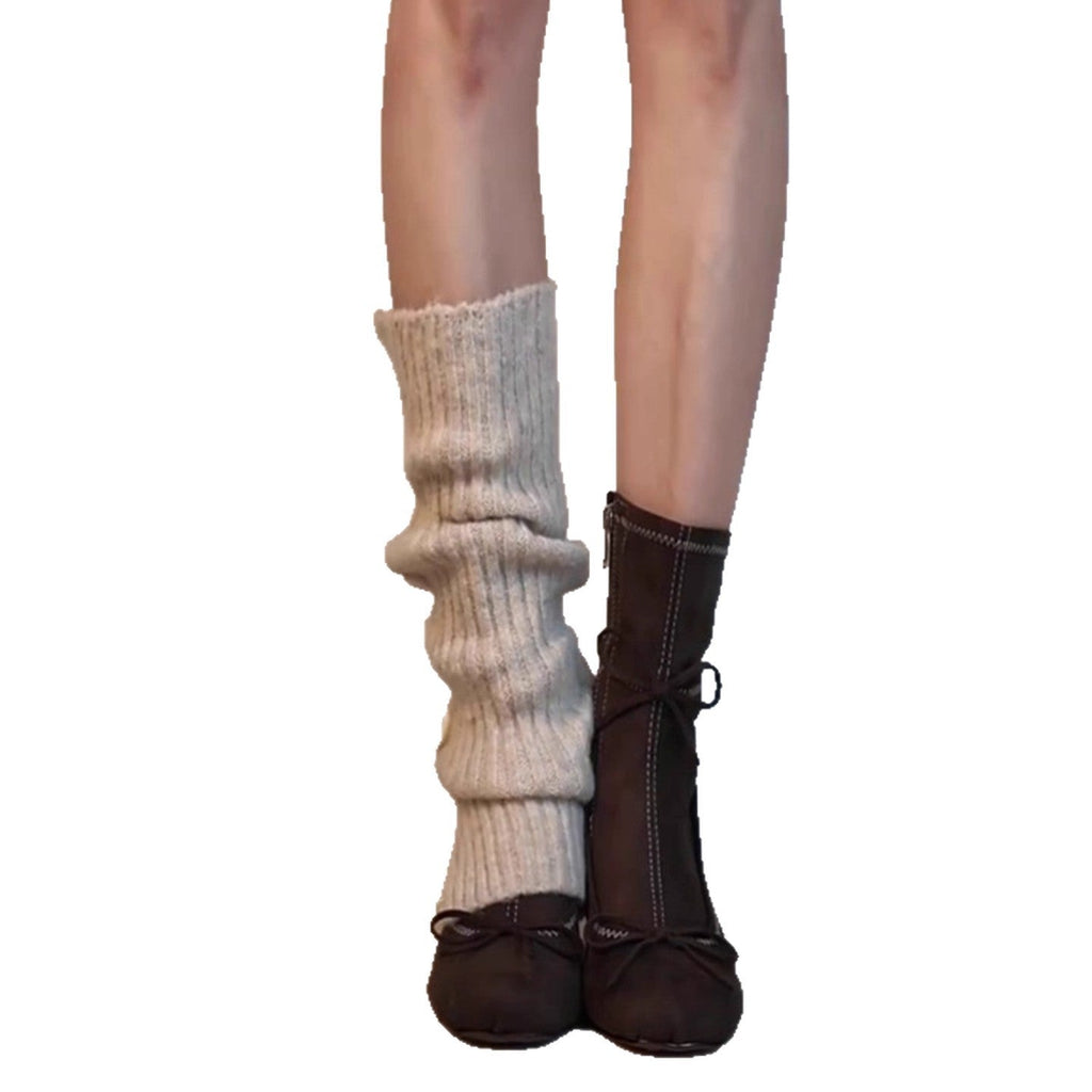 Women's French-Style Chunky Heel Boots | Suede Side Zipper Ankle Boots