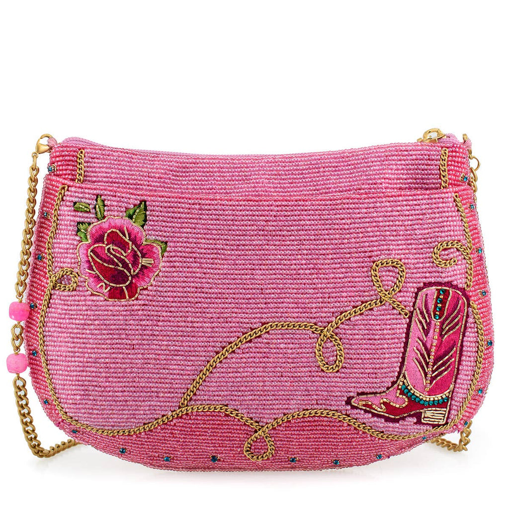 Mary Frances Rodeo Drive Beaded Crossbody Handbag