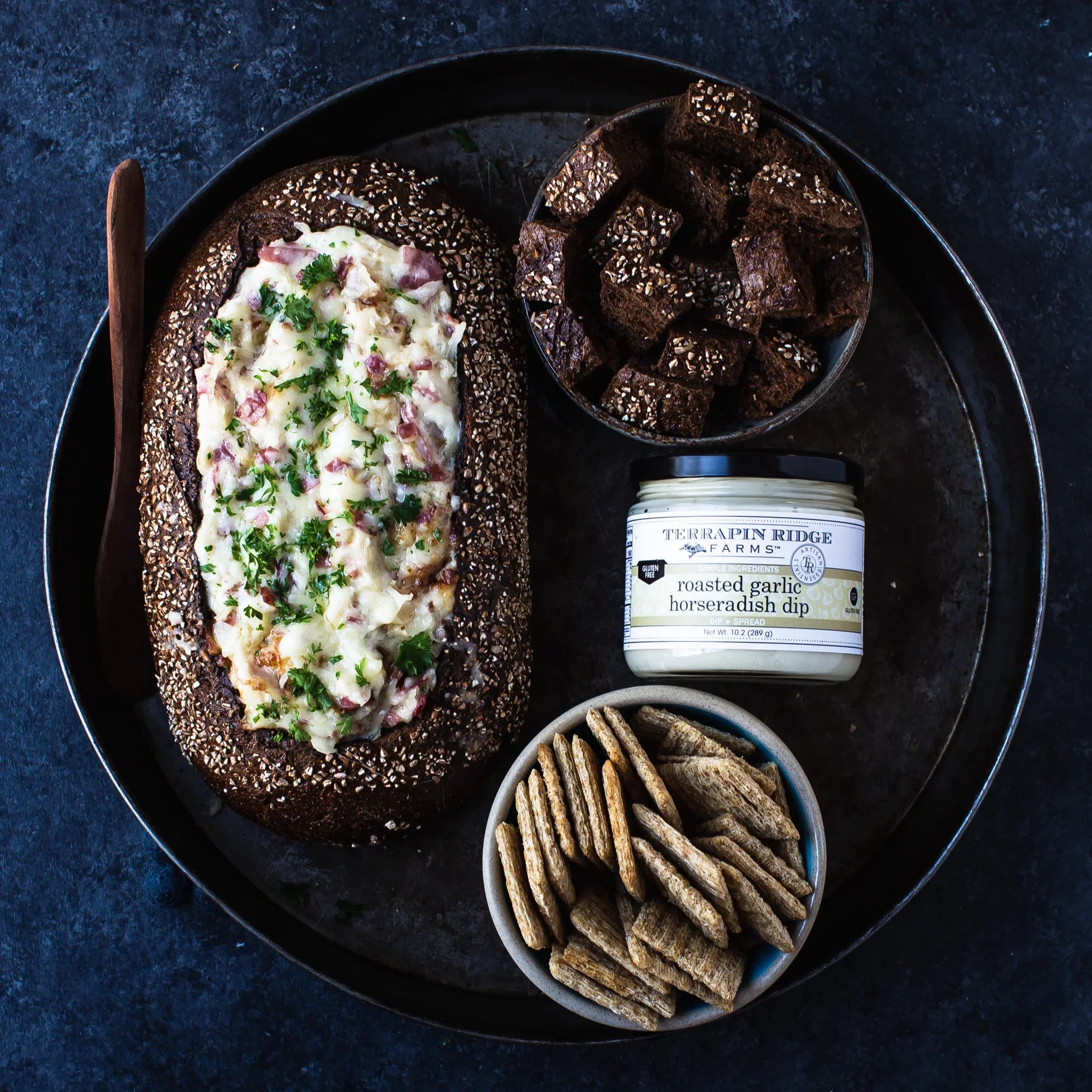 Terrapin Ridge Farms Roasted Garlic Horseradish Dip