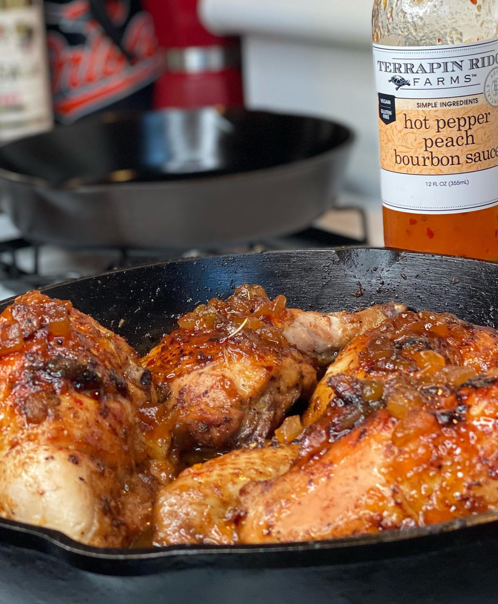 Terrapin Ridge Farms Hot Pepper Peach Bourbon Sauce