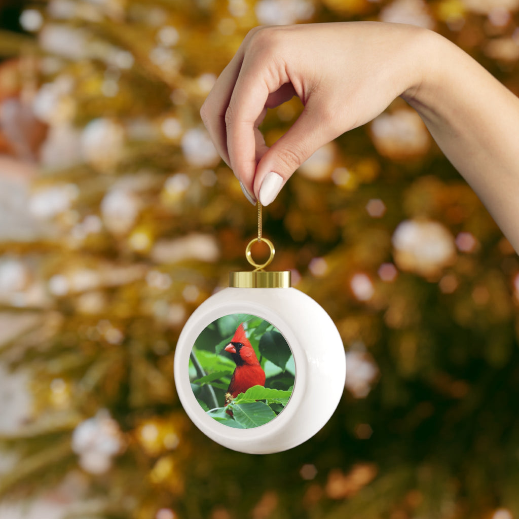 Cardinal - Christmas Ball Ornament