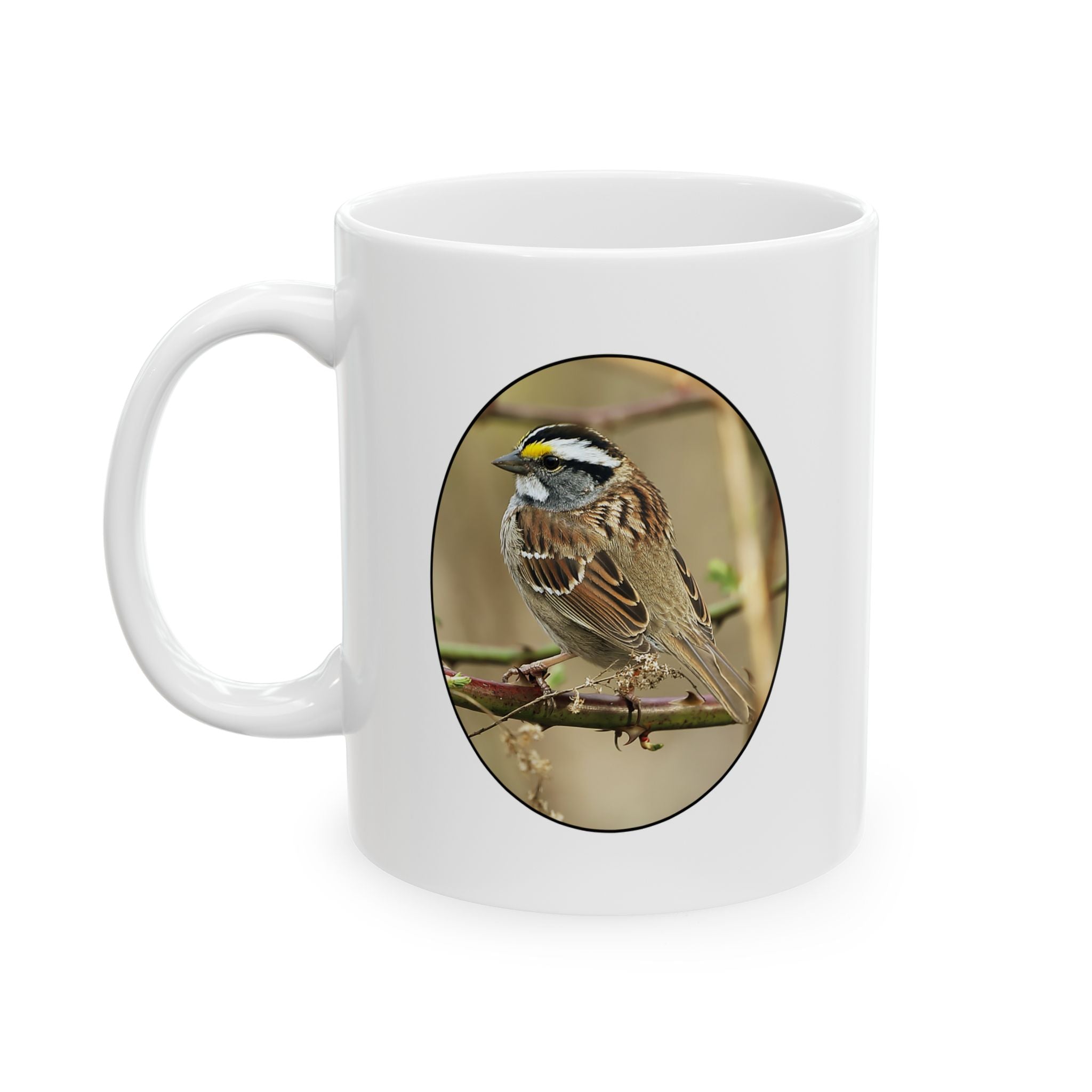 White-throated Sparrow - 11oz Mug