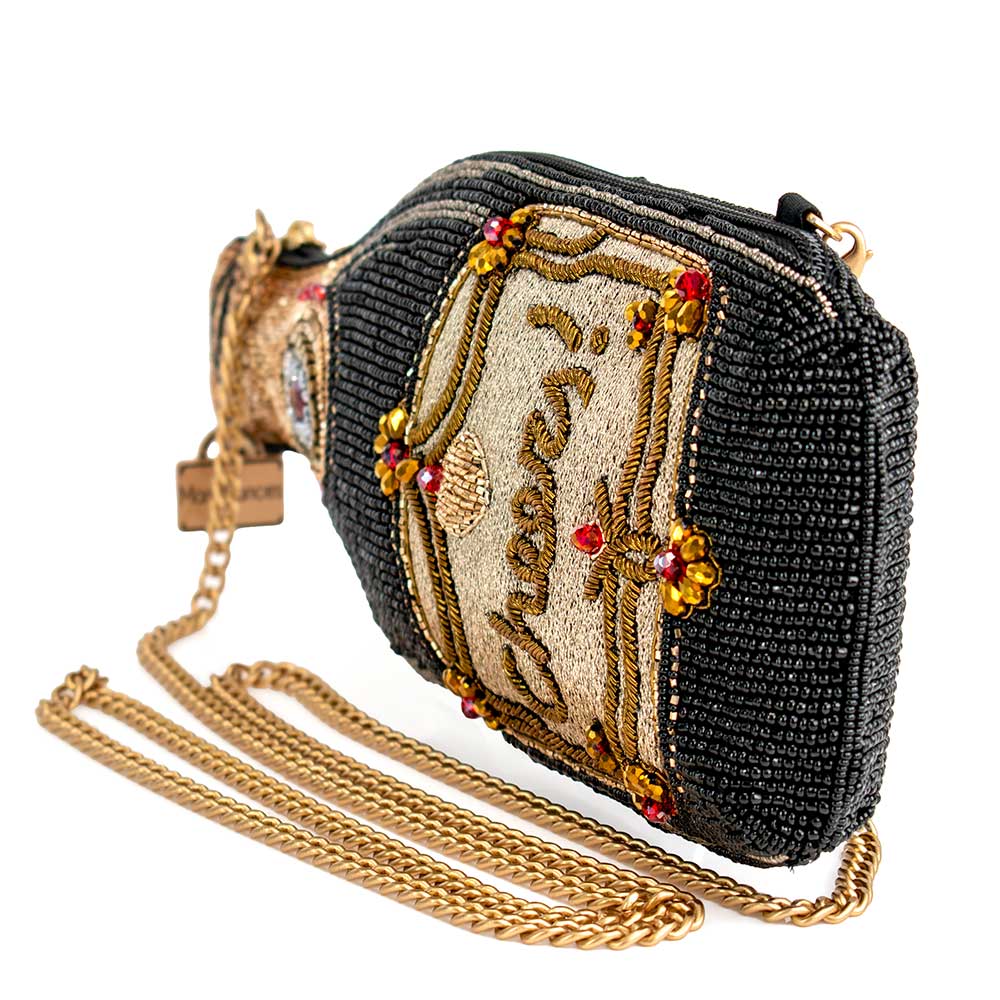 Mary Frances Vintage Wine Handbag