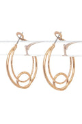 Double Wired Iconic Hoop Earrings