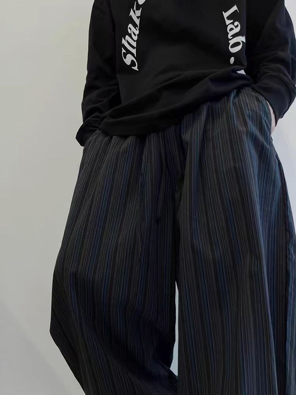 Men's Wide Leg Casual Pants